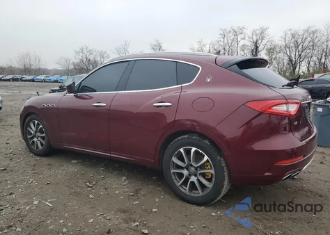 2017 Maserati Levante Luxury z USA, uszkodzony, nr VIN ZN661XUL8HX250589